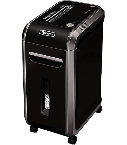 FELLOWES - Trituradora Fellowes Powershred 325Ci Corte Cruzado 22 Hojas 22 Galones Color Negro