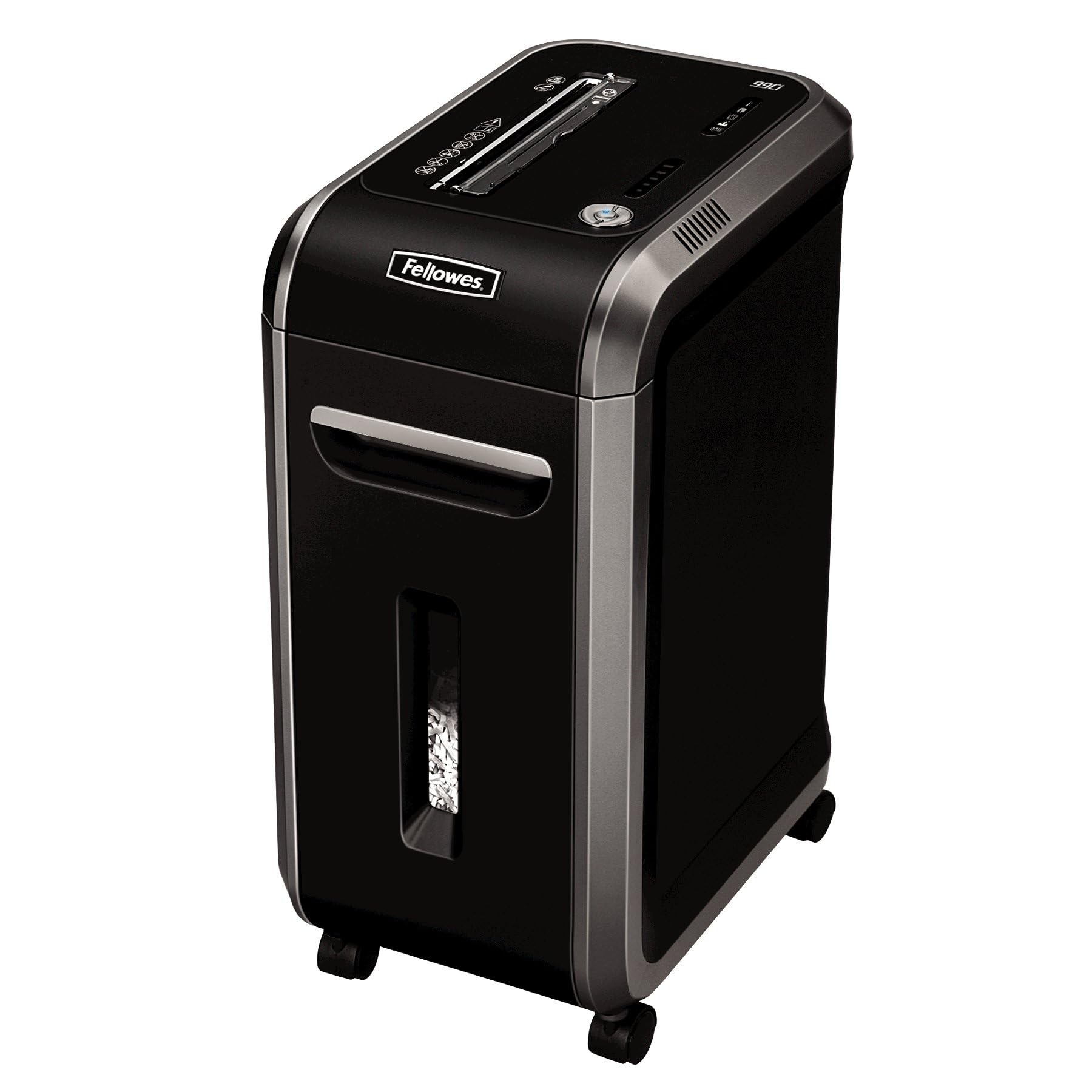 FELLOWES - Trituradora Fellowes Powershred 99Ci Corte Cruzado 18 Hojas 9 Galones Color Negro