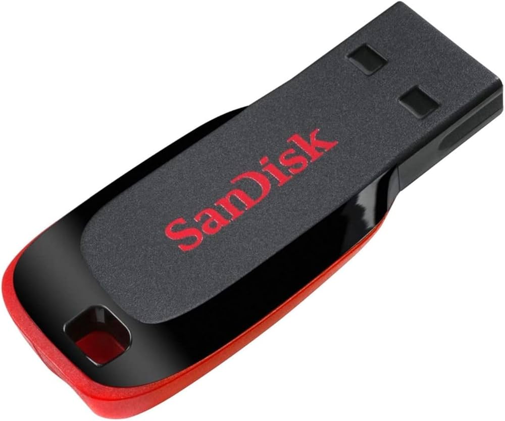 SANDISK - Memoria USB SanDisk Flash Cruzer Blade 16GB USB 2.0 Color Negro SDCZ50-016G-B35