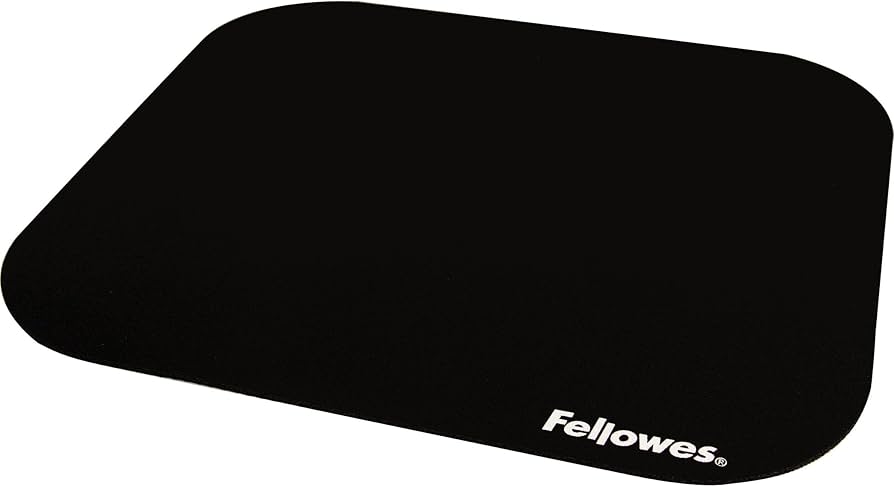 FELLOWES - Mouse Pad Fellowes Estándar Mediano Color Negro