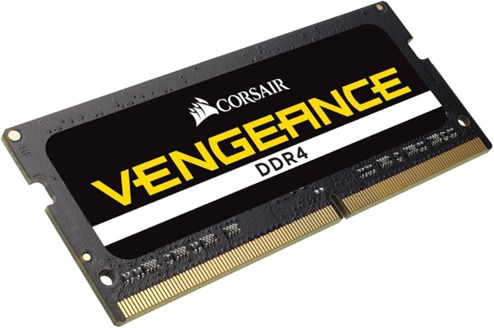CORSAIR - Memoria RAM Corsair Vengeance 8GB DDR4 3200Mhz SODIMM Non-ECC Negro CL22