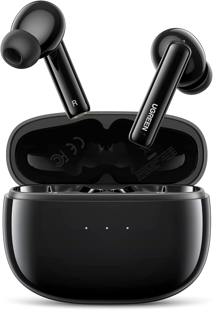 UGREEN - Auriculares inalámbricos con cancelación activa de ruido UGREEN HiTune T3 (negro)
