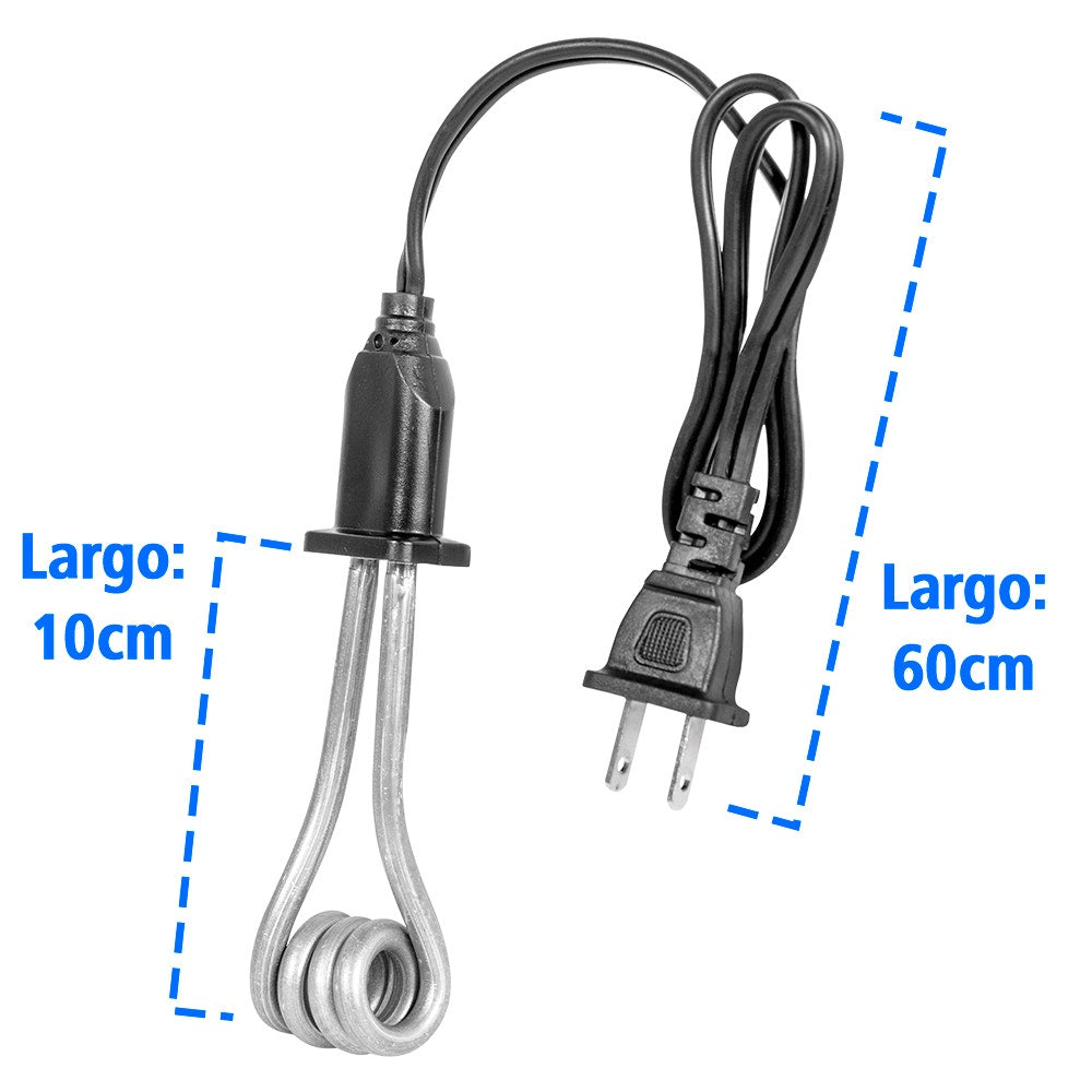 IUSA - Resistencia eléctrica para calentar agua iusa 400 w 8 l