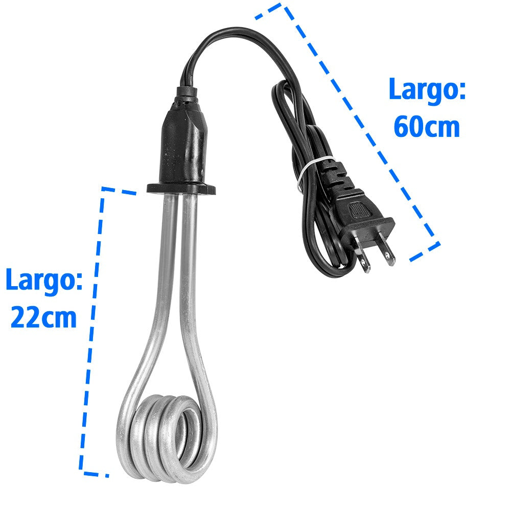 IUSA - Resistencia eléctrica para calentar agua iusa 1000 w 23l