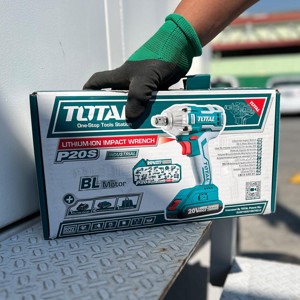 IUSA - Llave de Impacto, Total, 1/2”, 20 V.