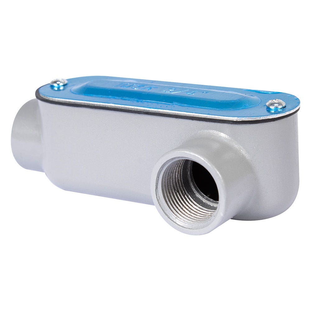 IUSA - Conexión condulet, ovalada tipo LL, 3/4” iusa