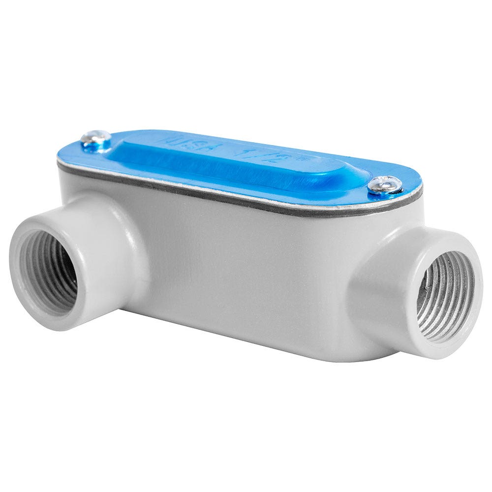 IUSA - Conexión condulet, tipo LR, 1/2” IUSA