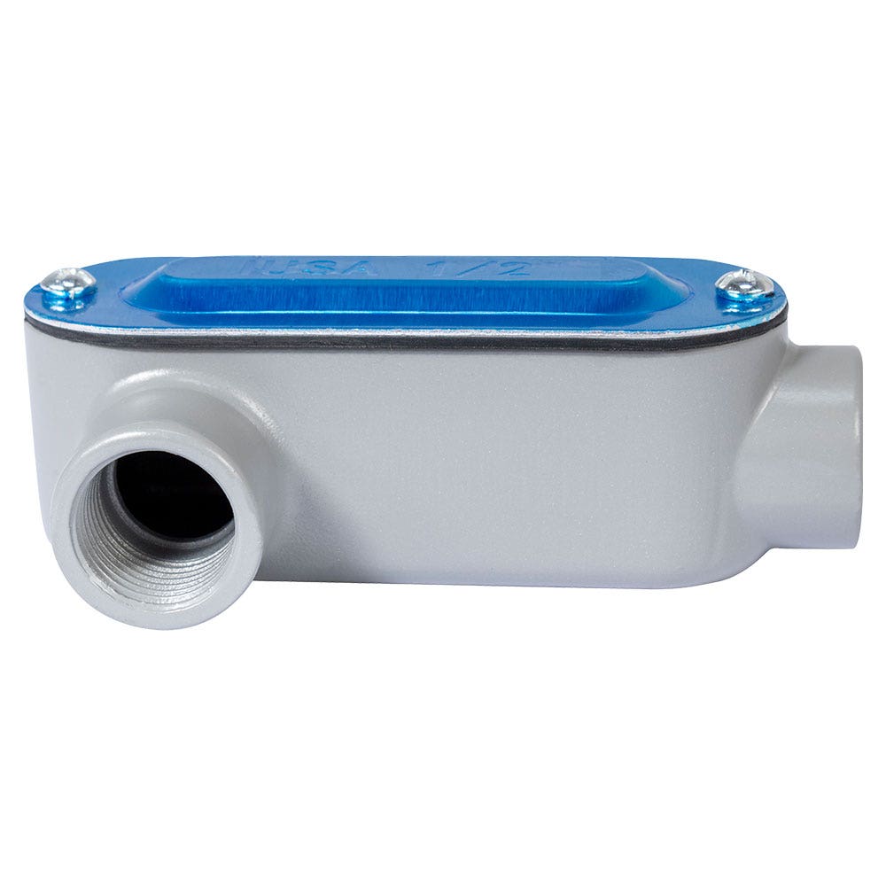 IUSA - Conexión condulet, tipo LR, 1/2” IUSA