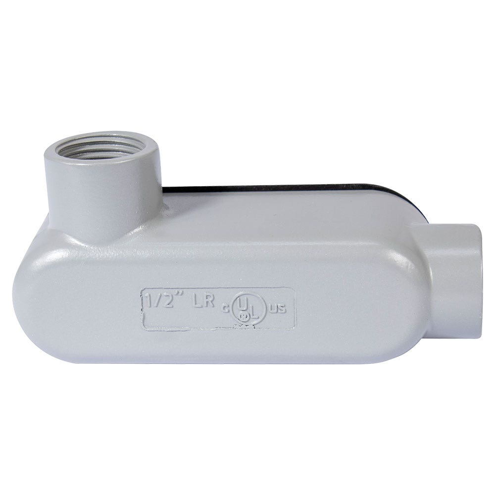 IUSA - Conexión condulet, tipo LR, 1/2” IUSA