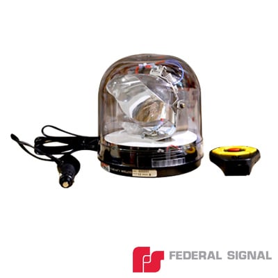 FEDERAL SIGNAL - Potente Lámpara Direccional, Opera 12 Vcc
