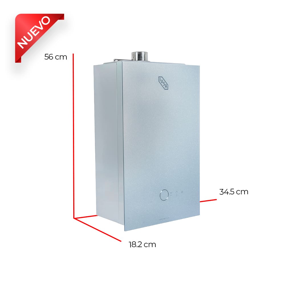 IUSA - Calentador instantáneo modulante Confort Silver 16 L gas LP IUSA