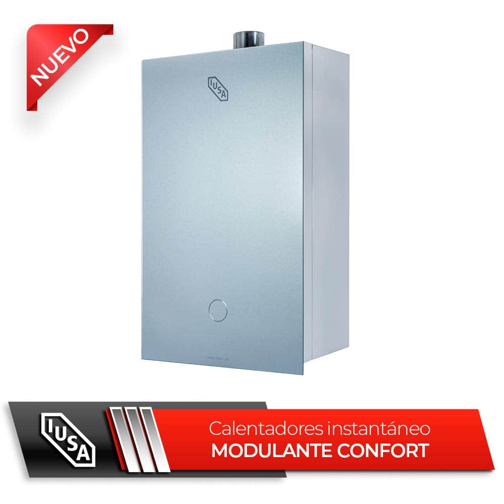 IUSA - Calentador instantáneo modulante Confort Silver 16 L gas natural IUSA