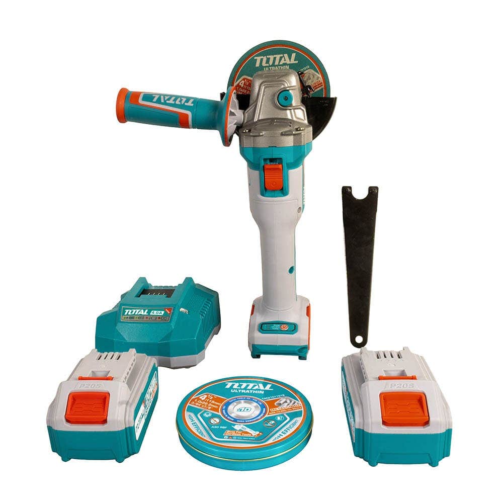 IUSA - Esmeriladora inalámbrica 4-1/2” 20 V TOTAL