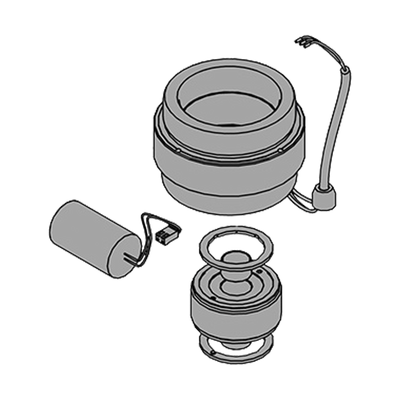 FAAC - ESTATOR PARA FAAC 844 CON CONDENSADOR DE 18 UF