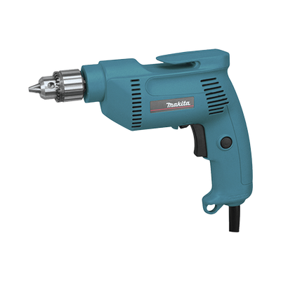 MAKITA - Taladro 120 Vca (3/8") velocidad variable de 0 a 2500 RPM, Potencia 530 W. incluye llave de mandril