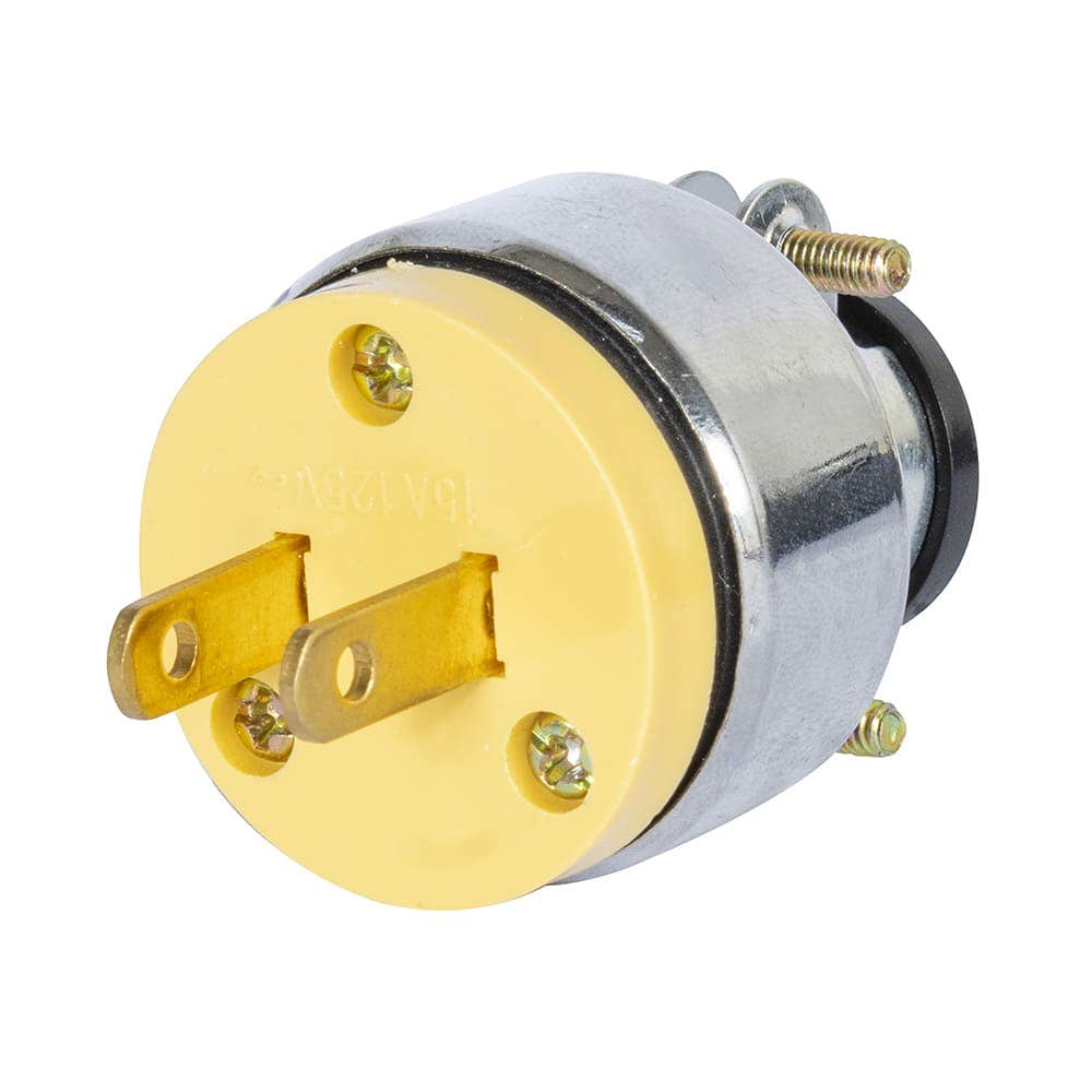 IUSA - Clavija blindada sencilla, 15 a, 125 v, IUSA