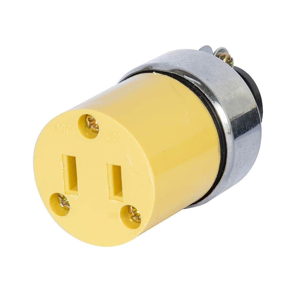 IUSA - Contacto blindado sencillo, 15 a, 125 v, iusa