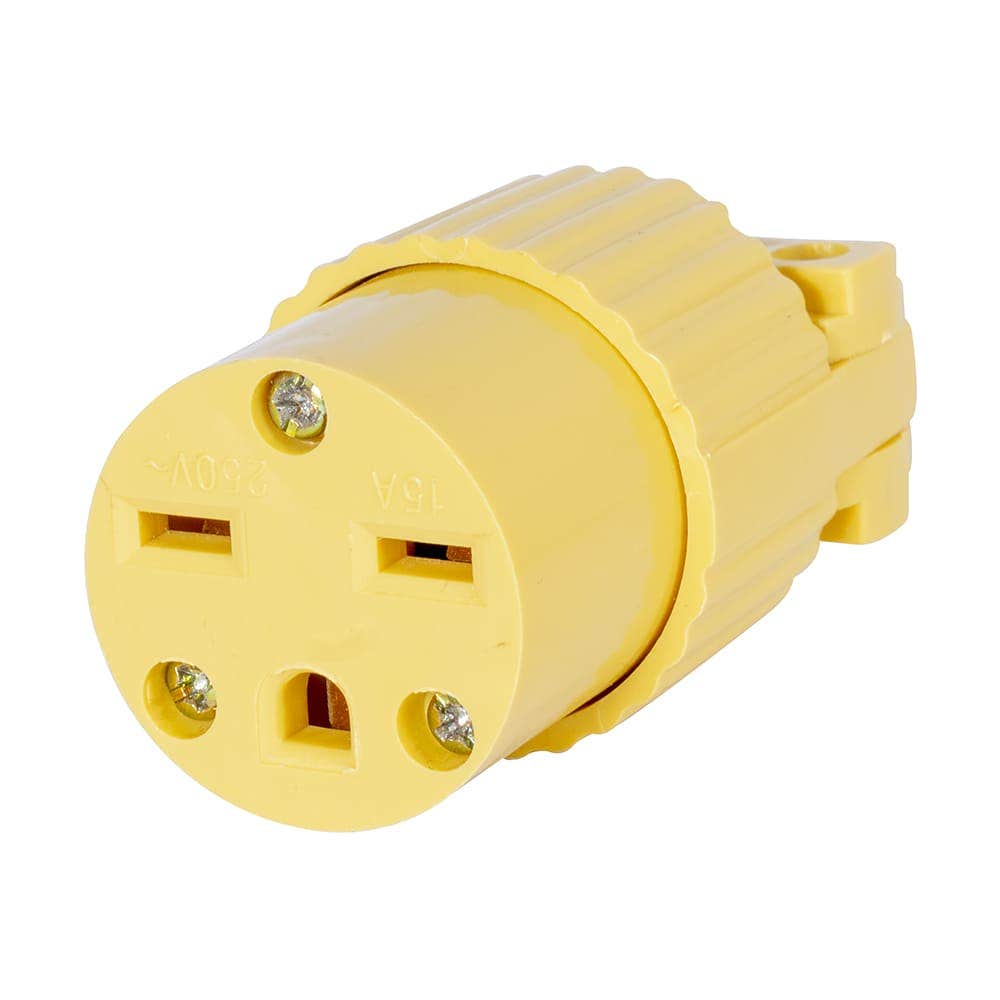 IUSA - Contacto plástico cara de chino 15 a 250 v