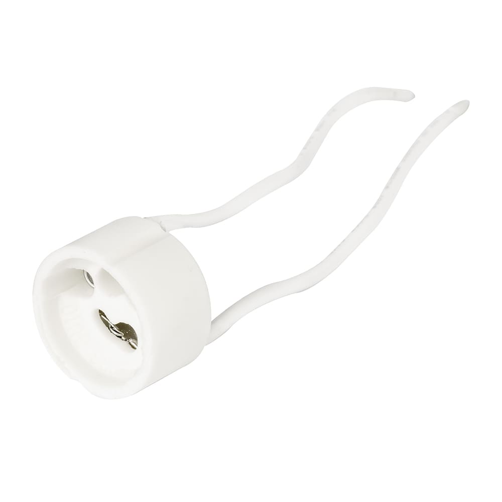 IUSA - Portafocos de porcelana tipo gu10 250 v~ iusa