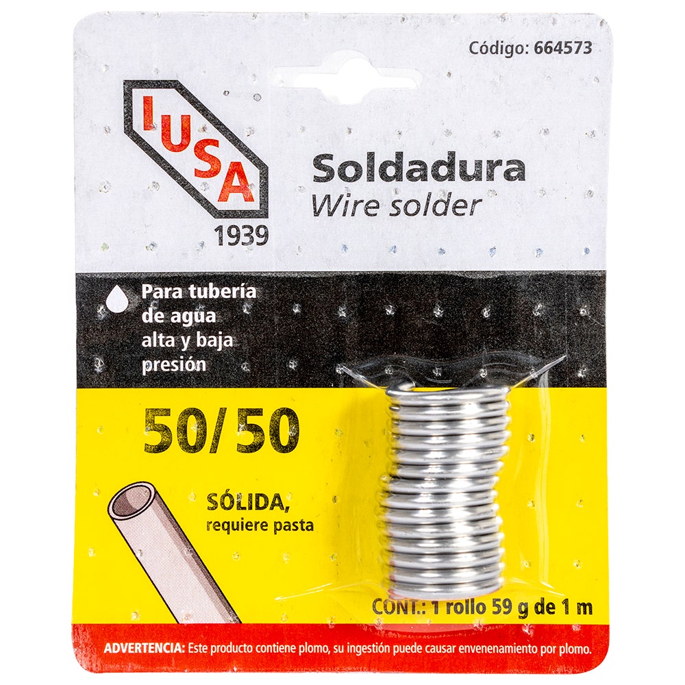 IUSA - Soldadura wire solder 50/50 iusa