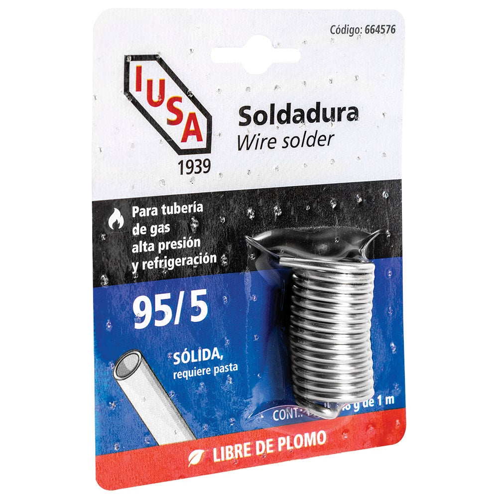 IUSA - Soldadura wire solder 95/5 IUSA