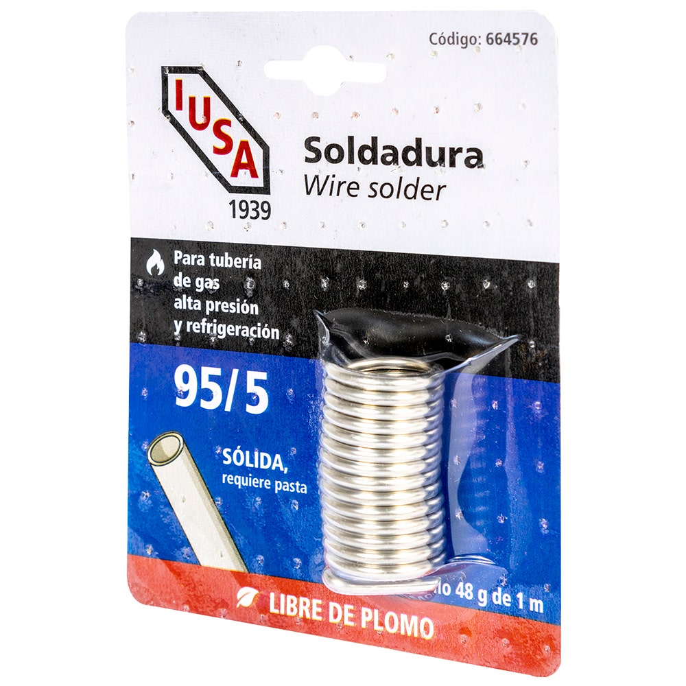 IUSA - Soldadura wire solder 95/5 IUSA