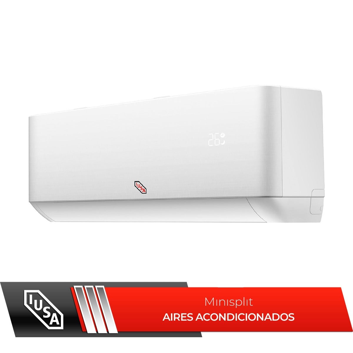 IUSA - Evaporador Minisplit Solo Frío 12,000 BTU 115V 11.5 SEER Primo IUSA