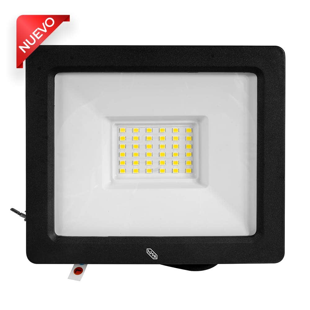 IUSA - Foco LED tipo T blanca 28 W, 2700 lm, IUSA