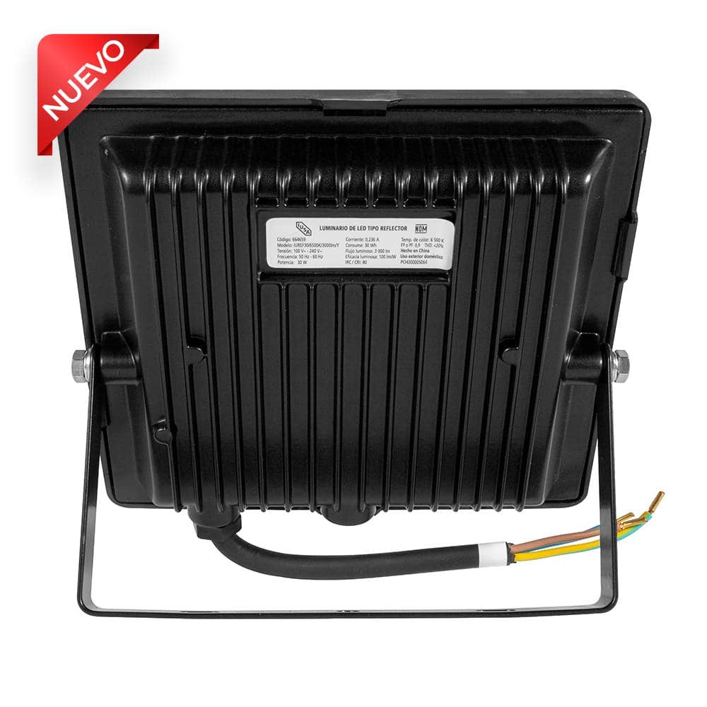 IUSA - Foco LED tipo T blanca 28 W, 2700 lm, IUSA