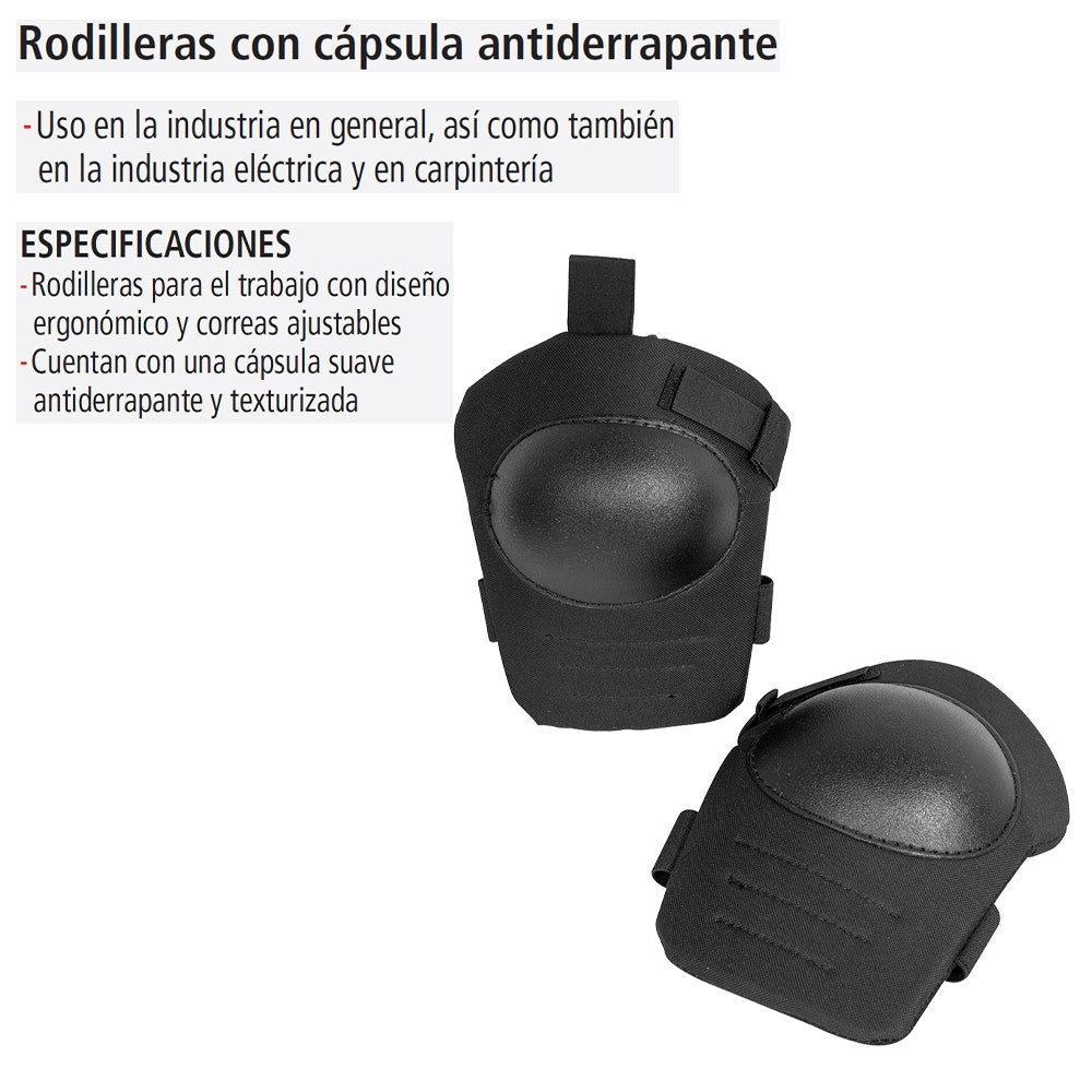 IUSA - Rodilleras IUSA con Cápsula Antiderrapante