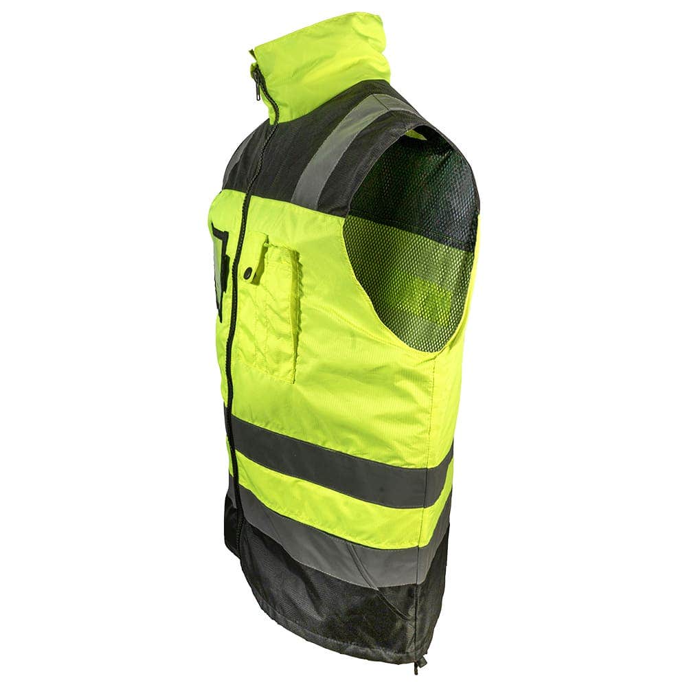 IUSA - Chaleco ejecutivo de alta visibilidad, talla 2XL, IUSA