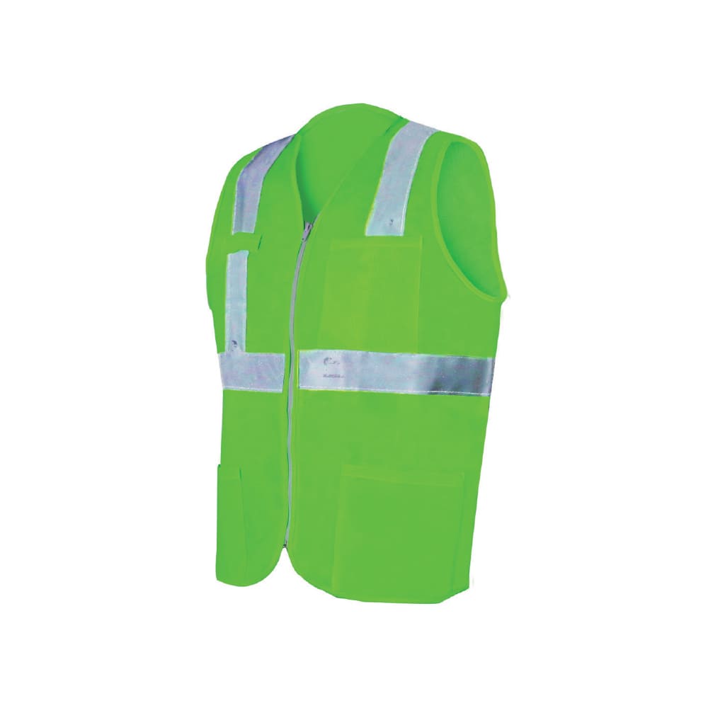 IUSA - Chaleco de Seguridad, IUSA, de Alta Visibilidad, Verde 2 XG