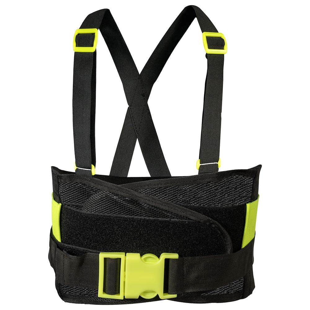 IUSA - Faja sacrolumbar de alta visibilidad, talla M, IUSA