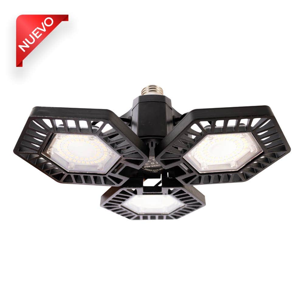IUSA - Foco LED Omnidireccional Garage 80 W, IUSA).