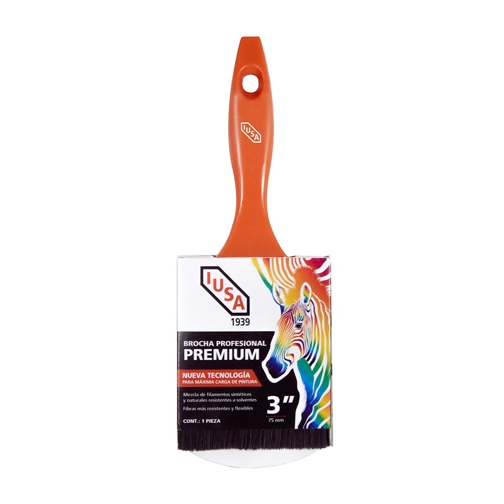 IUSA - Brocha Profesional Premium, 3", IUSA