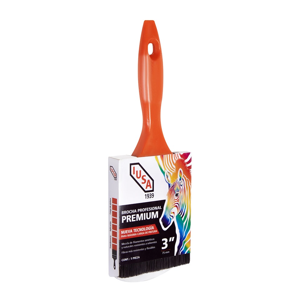 IUSA - Brocha Profesional Premium, 3", IUSA
