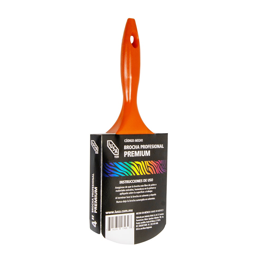 IUSA - Brocha Profesional Premium, 4", IUSA