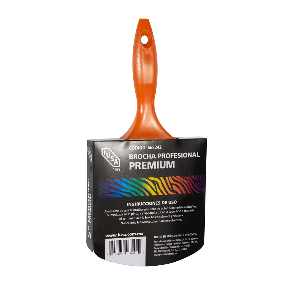 IUSA - Brocha Profesional Premium, 5", IUSA