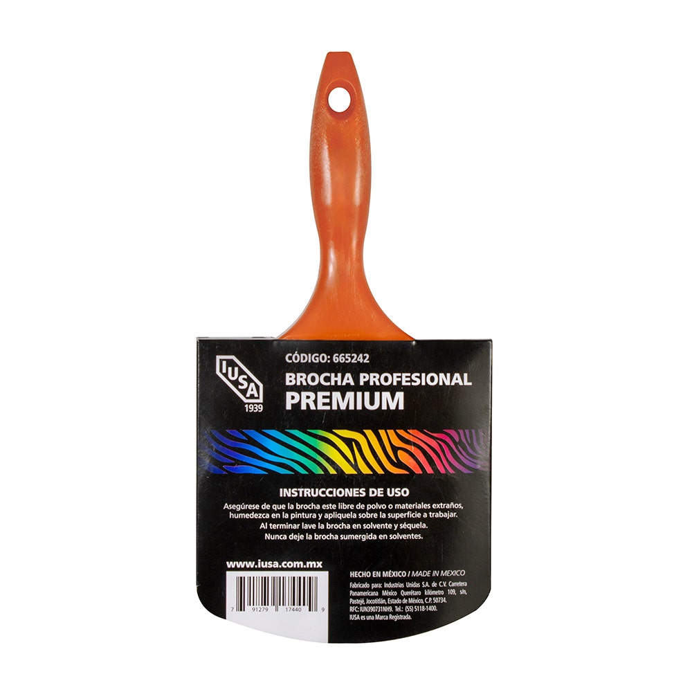 IUSA - Brocha Profesional Premium, 5", IUSA