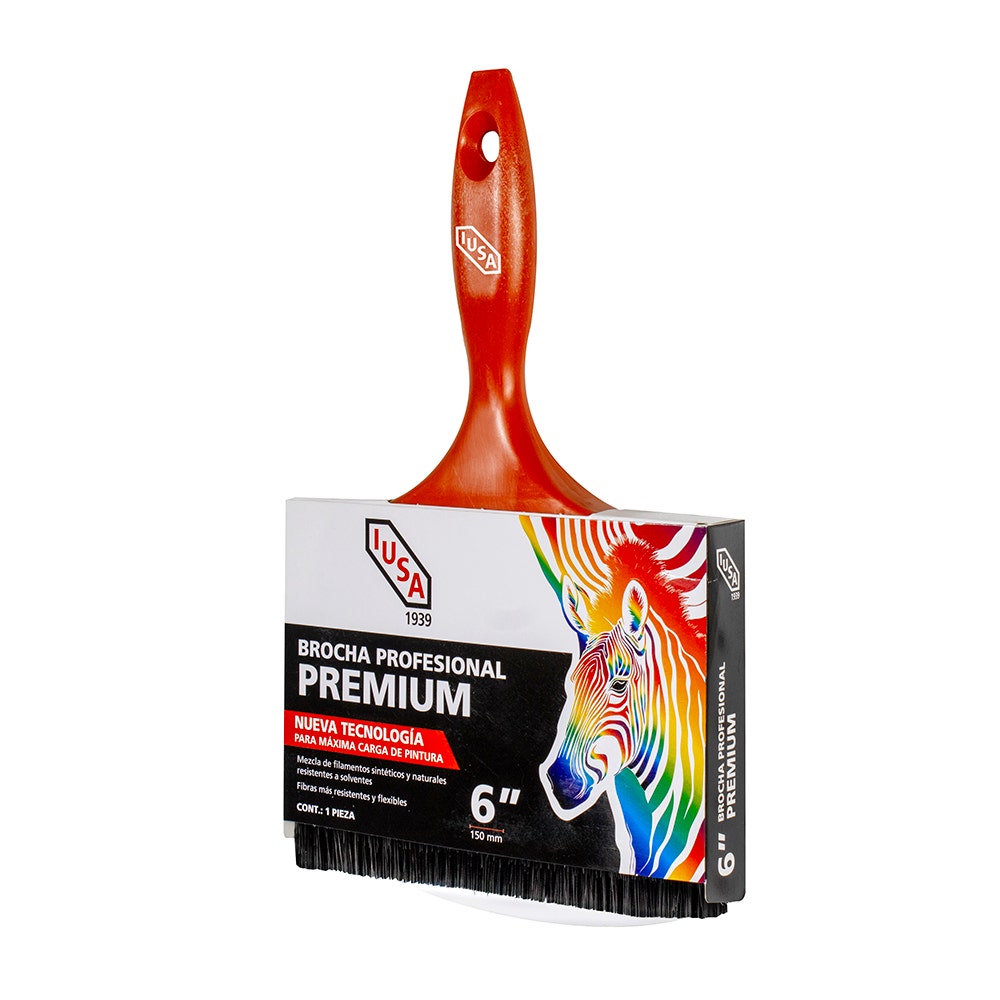IUSA - Brocha Profesional Premium, 6", IUSA