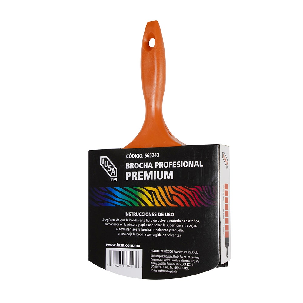 IUSA - Brocha Profesional Premium, 6", IUSA