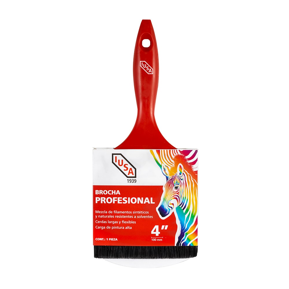 IUSA - Brocha Profesional, 4", IUSA
