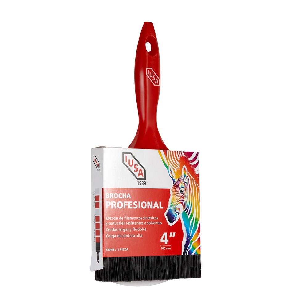 IUSA - Brocha Profesional, 4", IUSA