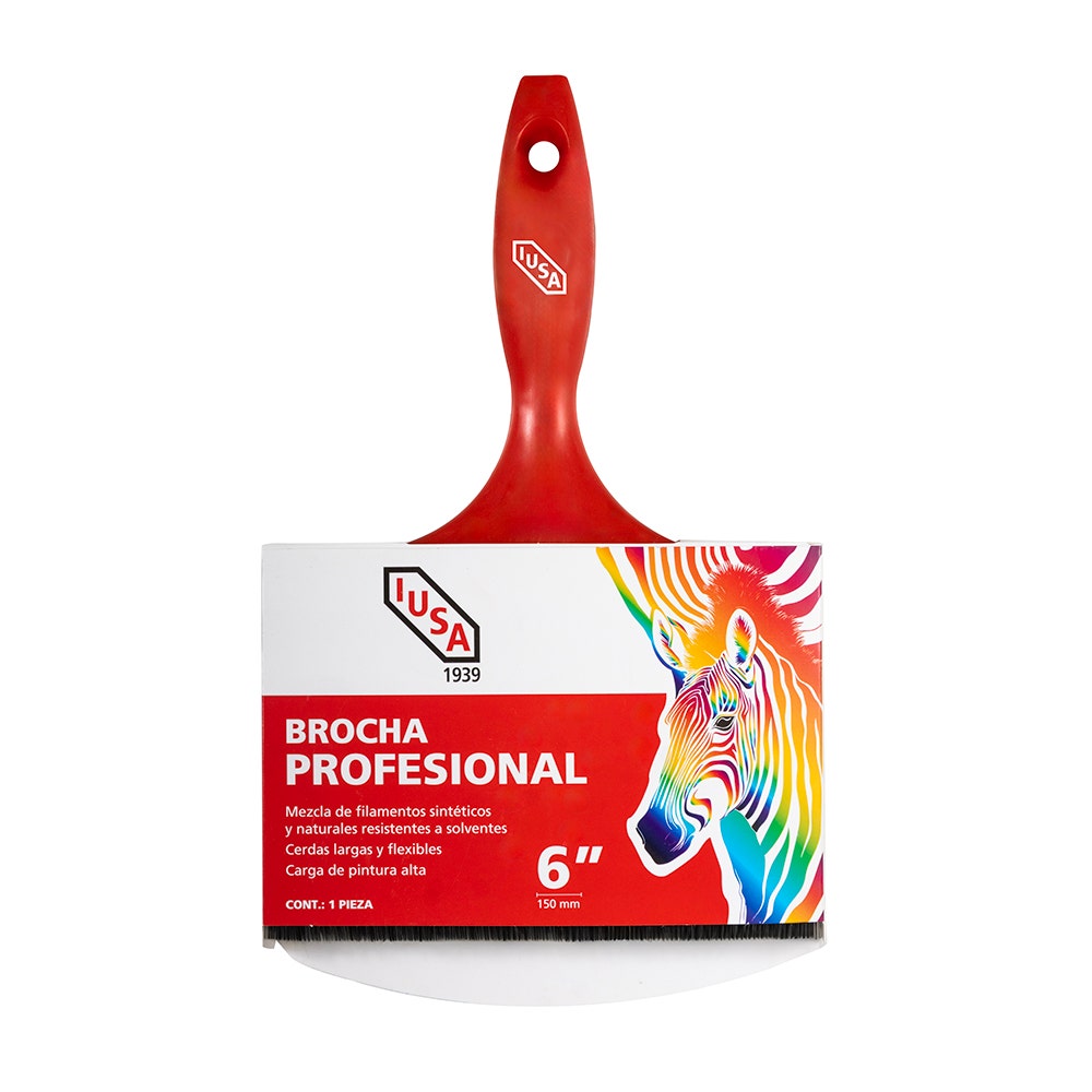 IUSA - Brocha Profesional, 6", IUSA