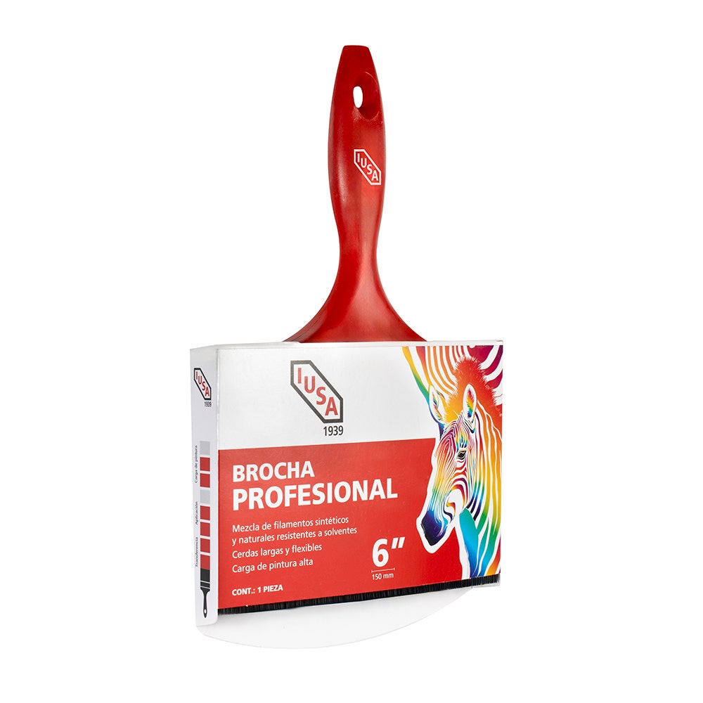 IUSA - Brocha Profesional, 6", IUSA