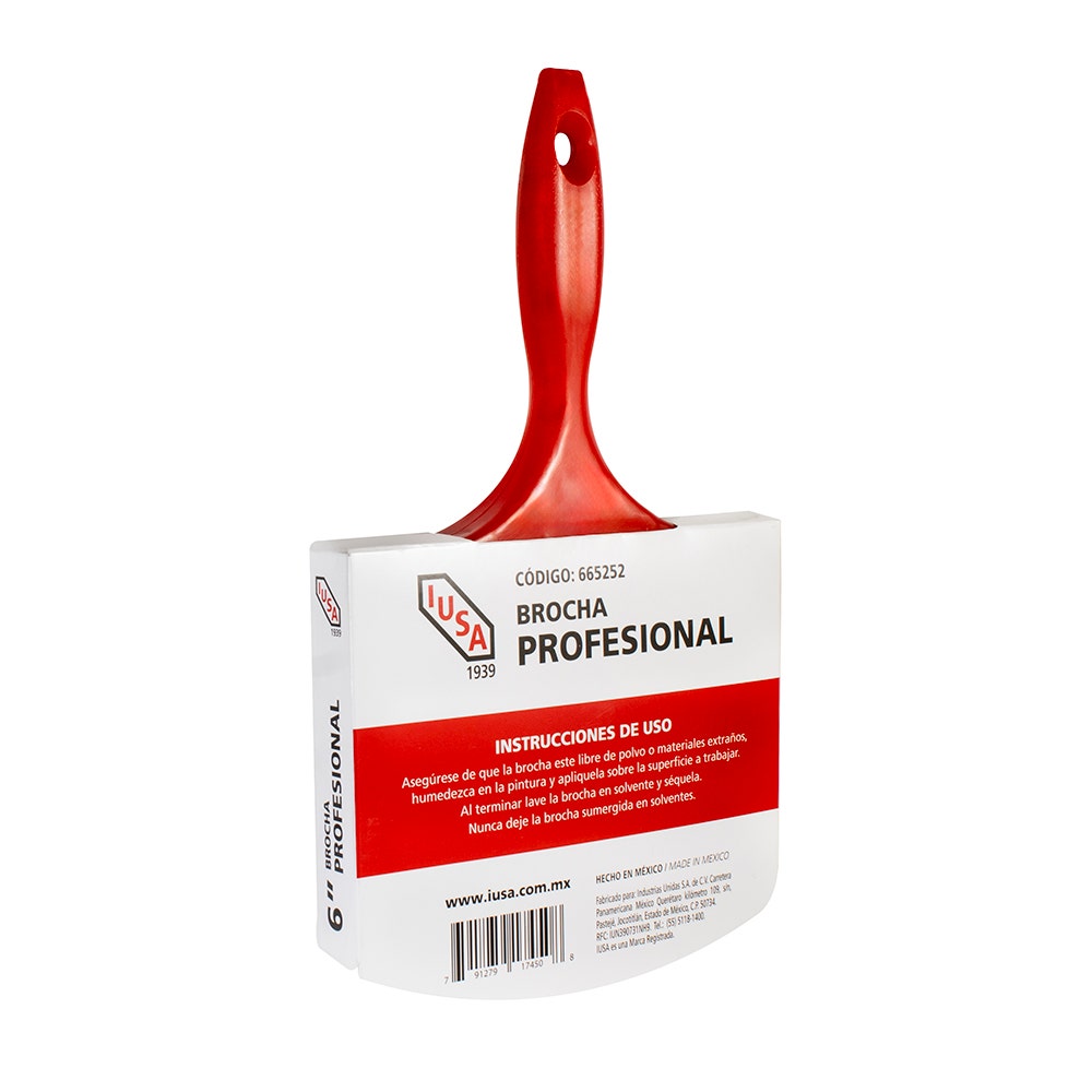IUSA - Brocha Profesional, 6", IUSA