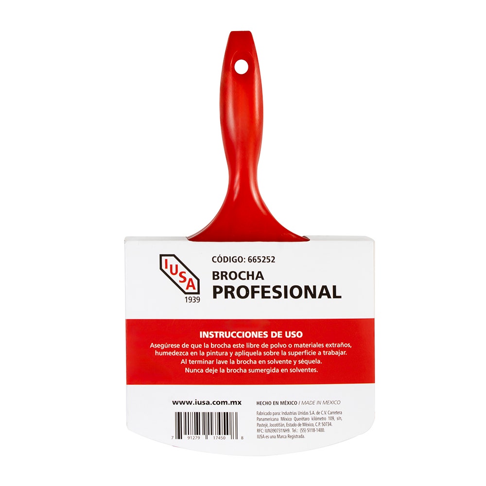 IUSA - Brocha Profesional, 6", IUSA