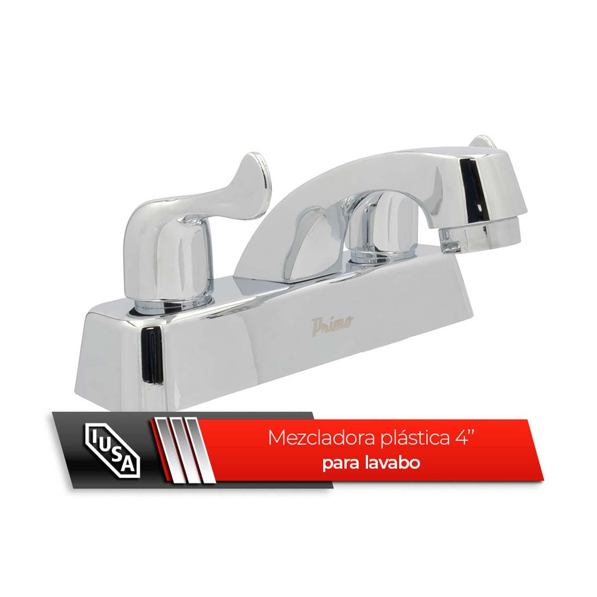 IUSA - Mezcladora ABS para Lavabo, Manerales de Palanca, Primo Basi-k, IUSA