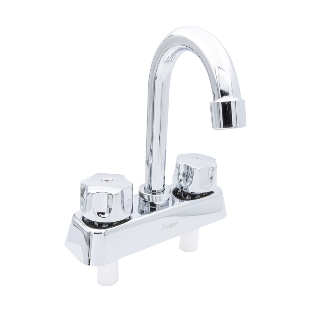 IUSA - Mezcladora ABS para Lavabo, Cuello Tipo Bar, Manerales Hexagonales, Primo Basi-k, IUSA
