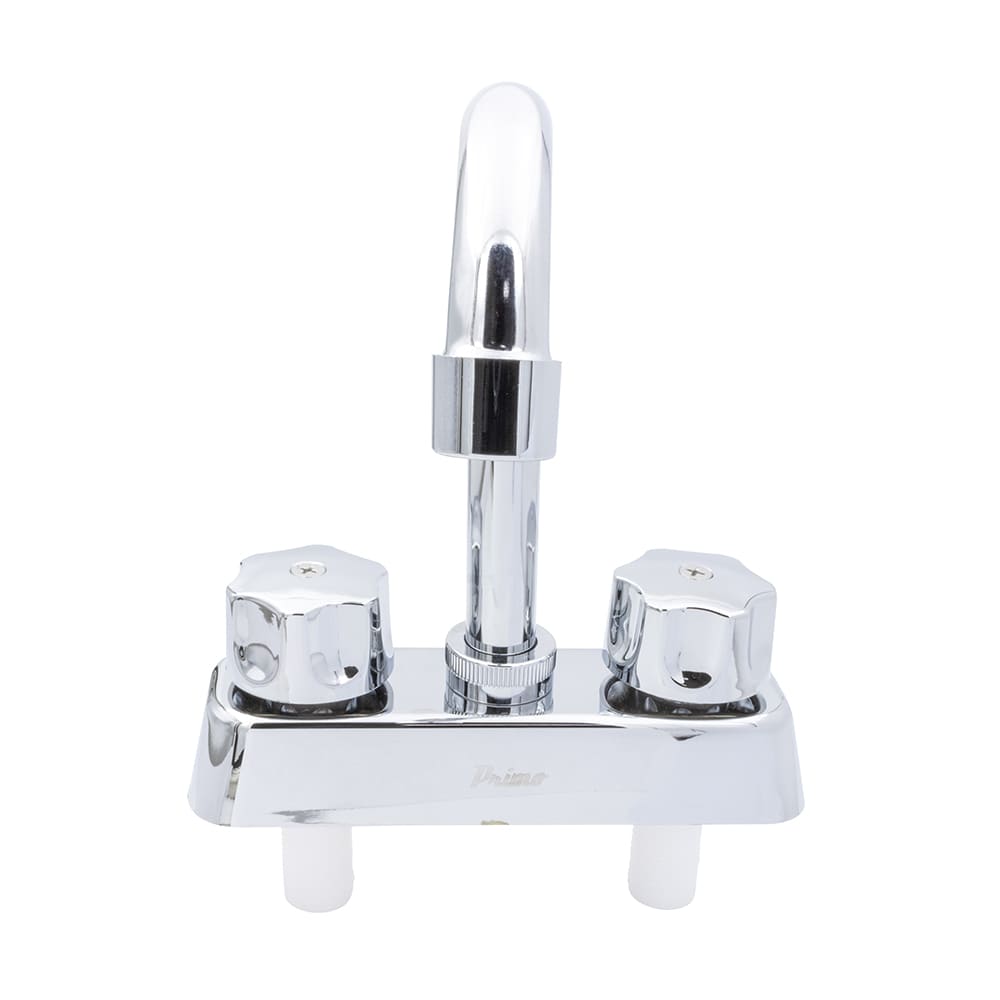 IUSA - Mezcladora ABS para Lavabo, Cuello Tipo Bar, Manerales Hexagonales, Primo Basi-k, IUSA
